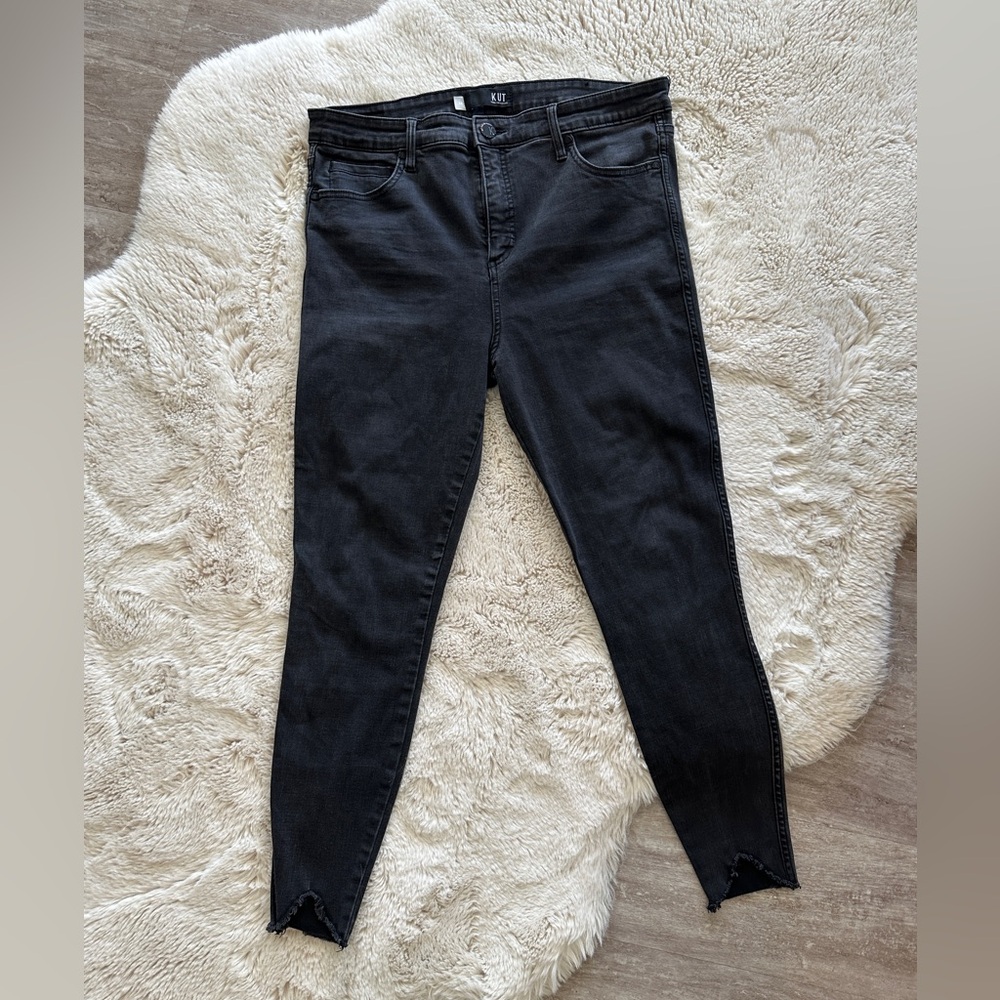 KUT Women's Skinny Black Jeans Sz 14
